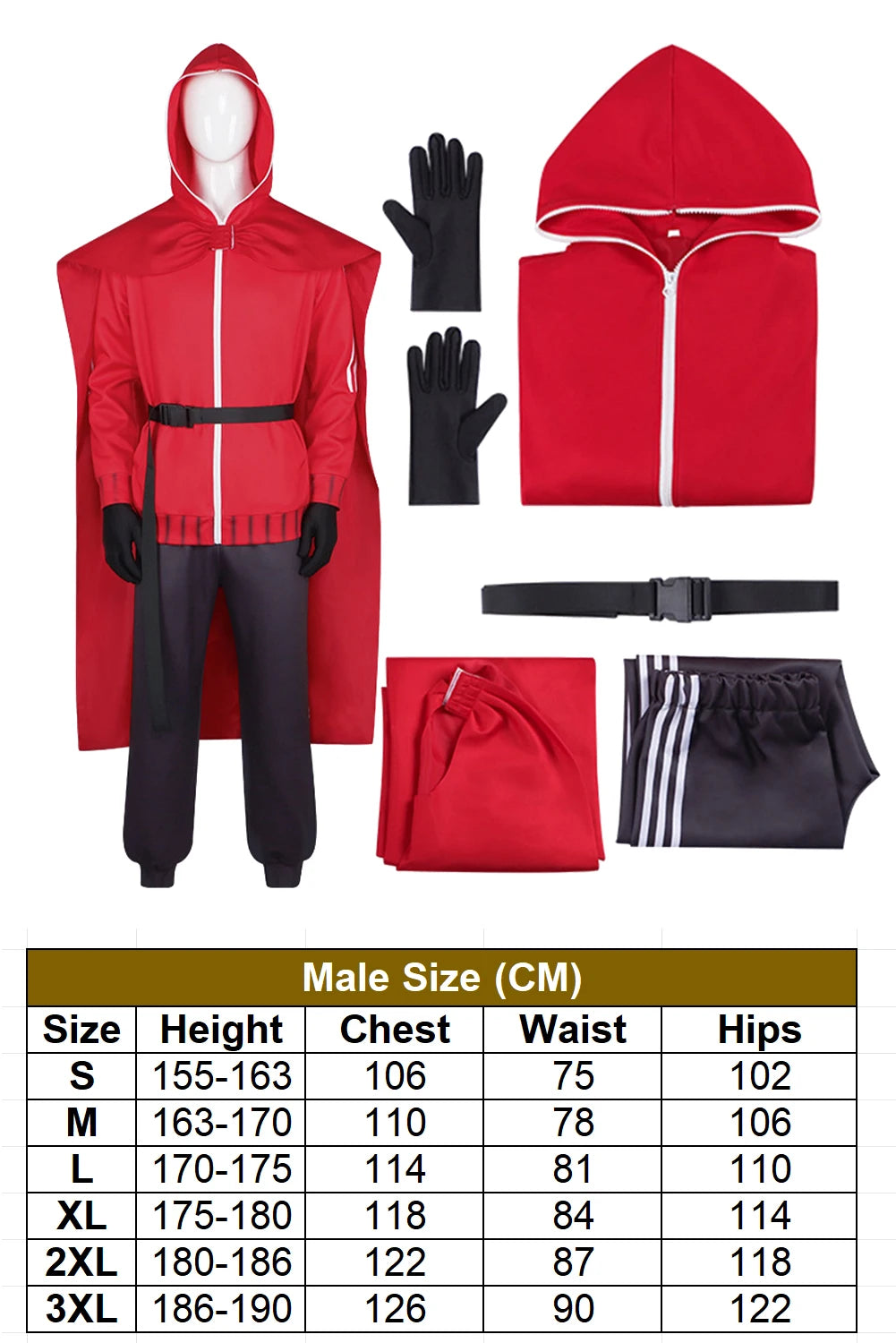 Sanda Anime Do-Gooder Cosplay Costume
